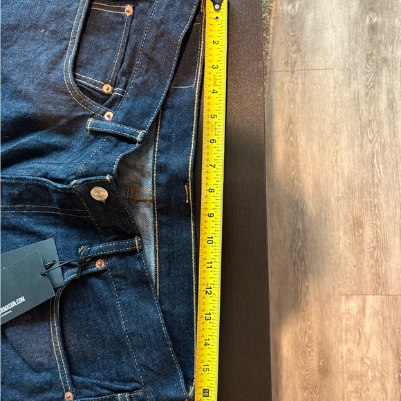 NWT Buck Mason Deep Indigo Japanese Denim Ford Standard 32x34 Retail $198 - Picture 3 of 9